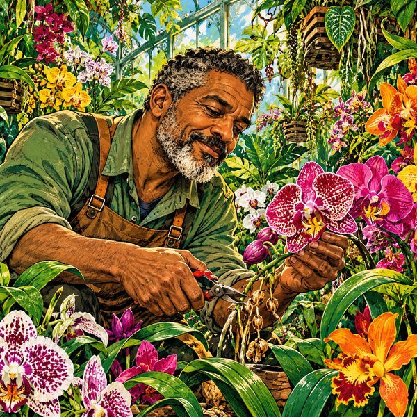 Botanical Maximalism – Mann-Porträt