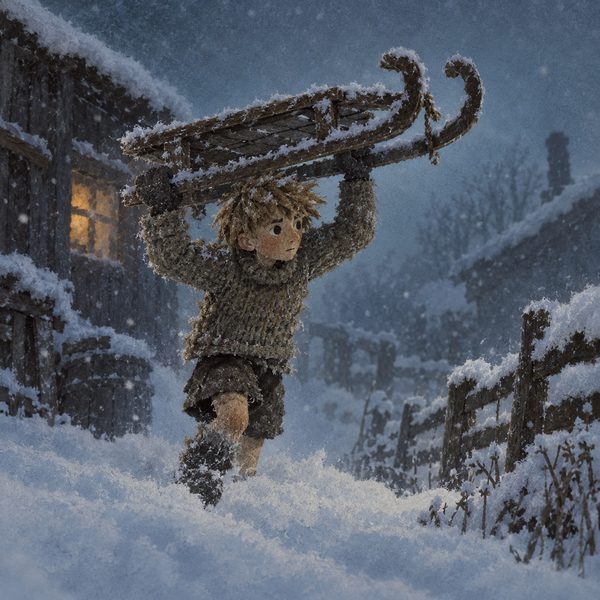 Soyuzmultfilm Cutout Animation – Mann-Porträt