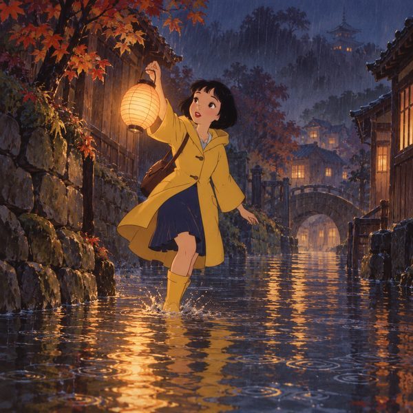 Golden Age Disney Animation – Frau-Porträt