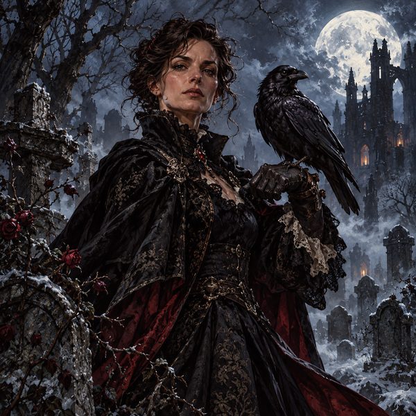 Gothic Romanticism – Frau-Porträt