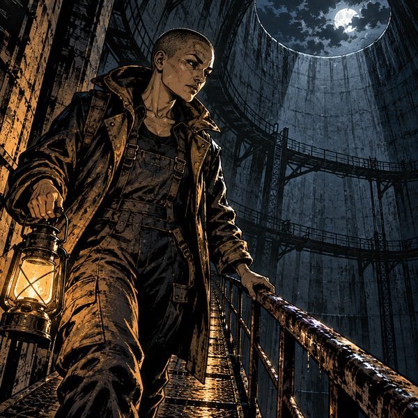 Graphic Novel – Frau-Porträt