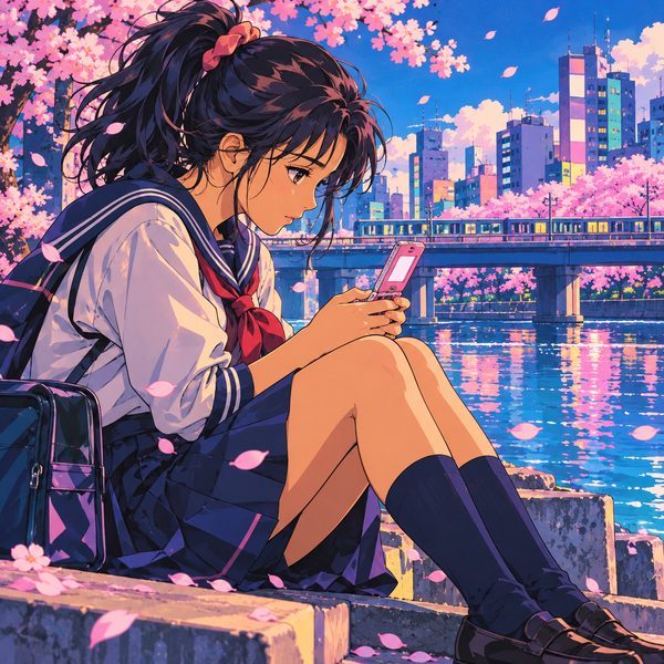 Heisei Retro – Frau-Porträt