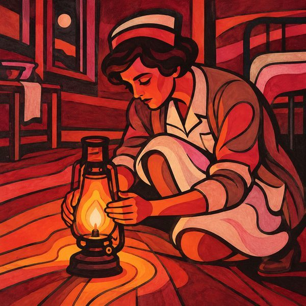 Polish Poster School – Frau-Porträt